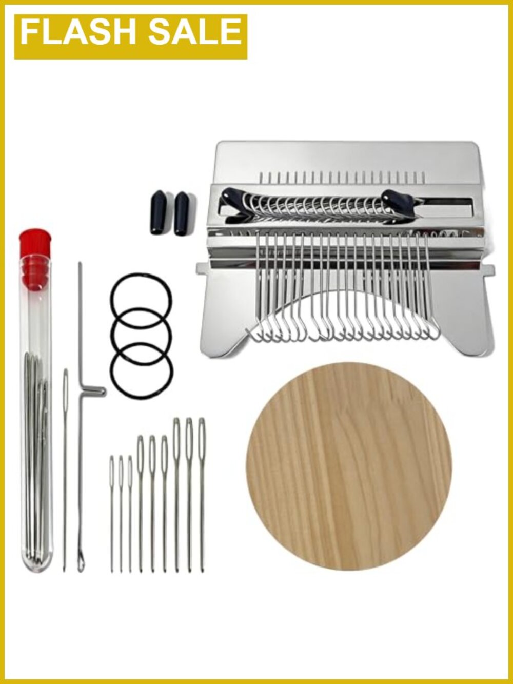 Darning Loom Kit Small Knit Patch Maker Tool for Mending Jeans Socks